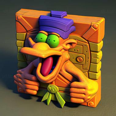 3D model ToeJam  Earl Back in the Groove game (STL)